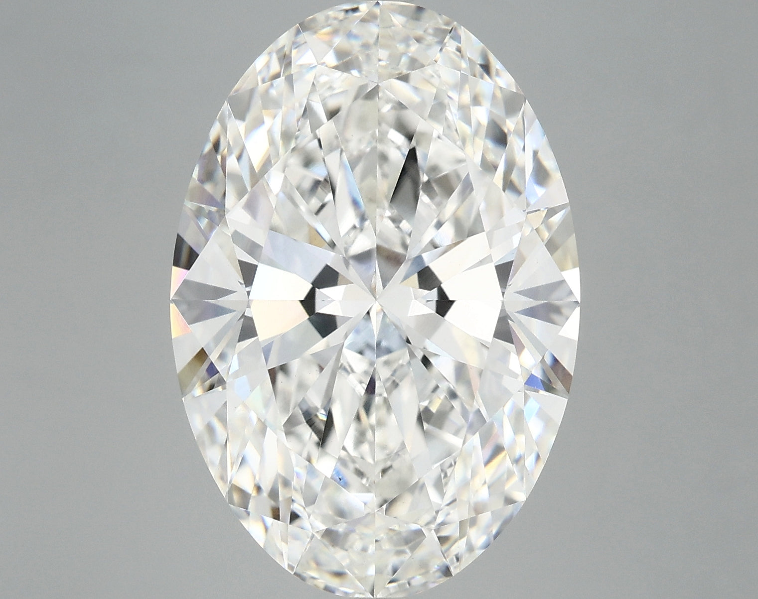 9.64 Carat Oval Lab Grown Diamond