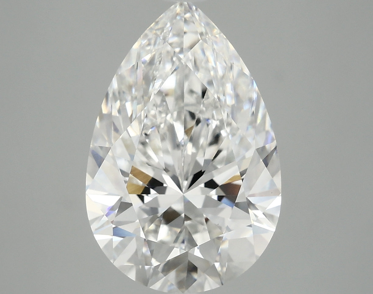 5.00 Carat Pear Lab Grown Diamond