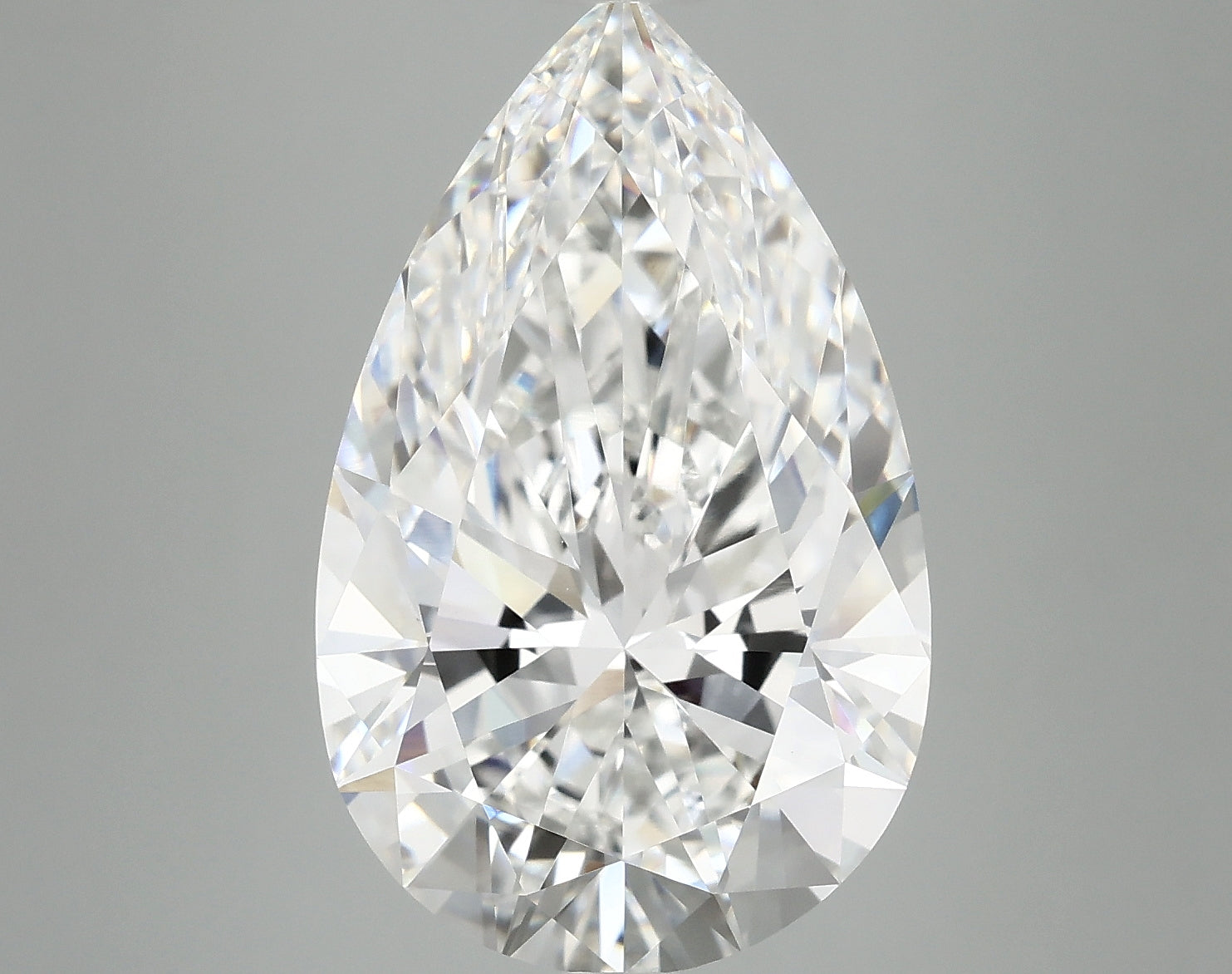 7.38 Carat Pear Lab Grown Diamond