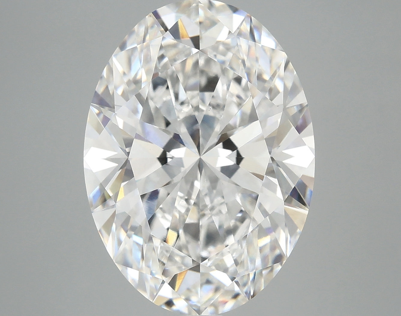 8.07 Carat Oval Lab Grown Diamond