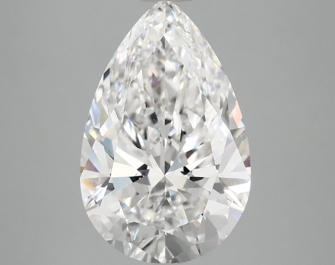 3.97 Carat Pear Lab Grown Diamond