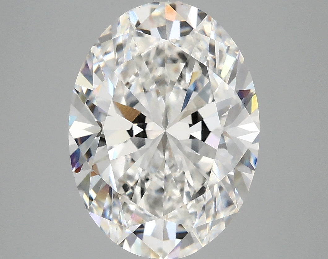 4.08 Carat Oval Lab Grown Diamond