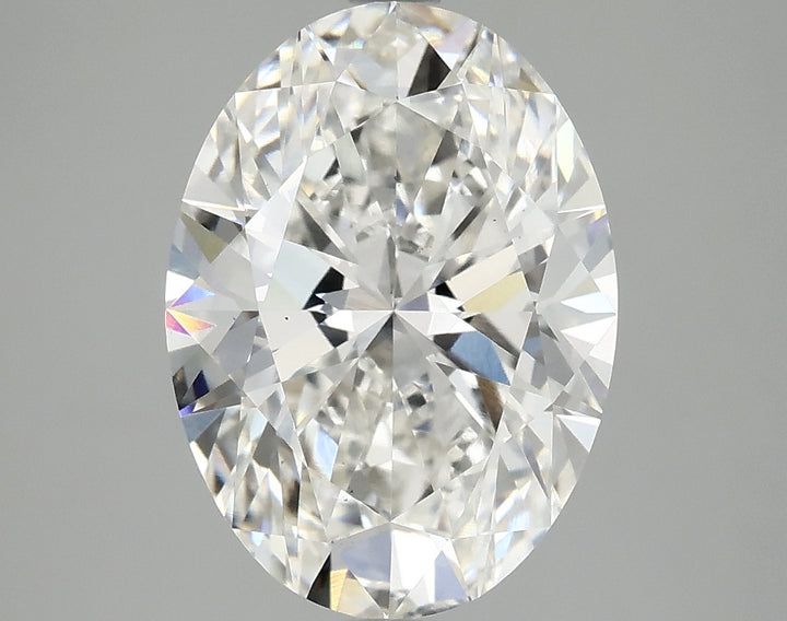 4.08 Carat Oval Lab Grown Diamond