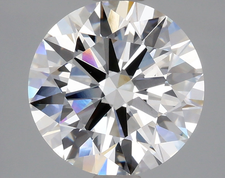 2.85 Carat Round Lab Grown Diamond