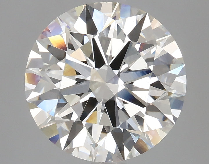 3.74 Carat Round Lab Grown Diamond