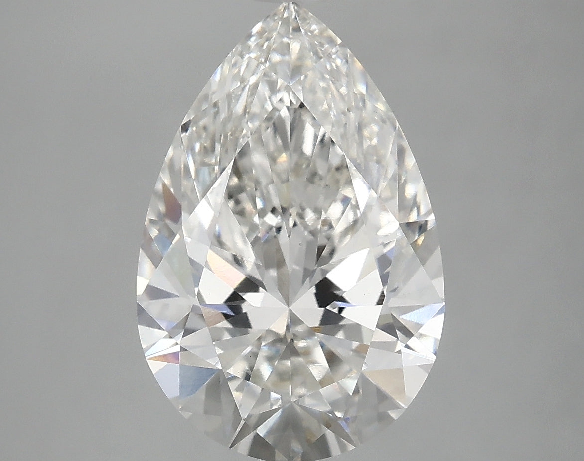 4.09 Carat Pear Lab Grown Diamond
