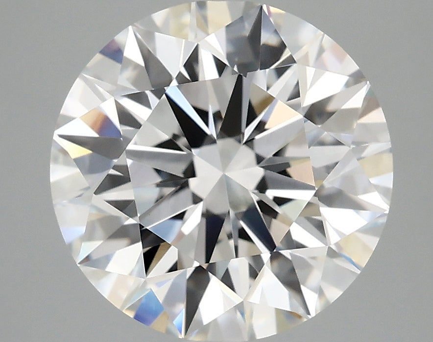 4.04 Carat Round Lab Grown Diamond