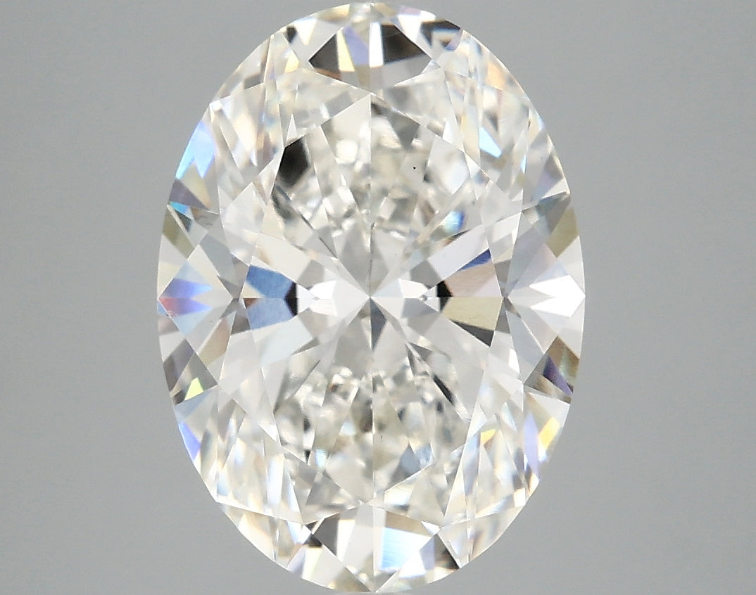 4.08 Carat Oval Lab Grown Diamond