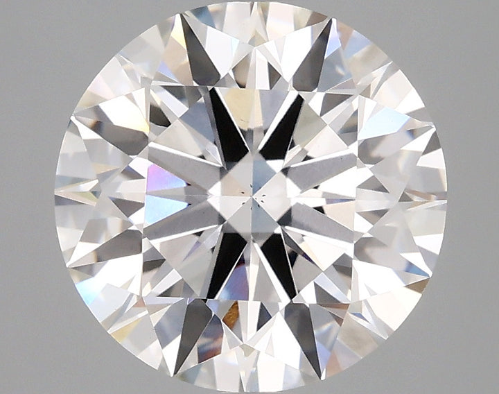 3.86 Carat Round Lab Grown Diamond