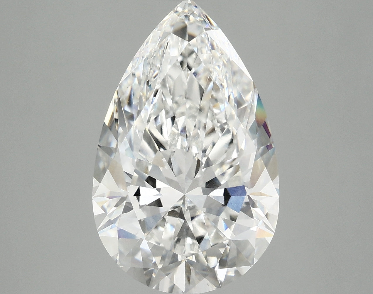 5.07 Carat Pear Lab Grown Diamond