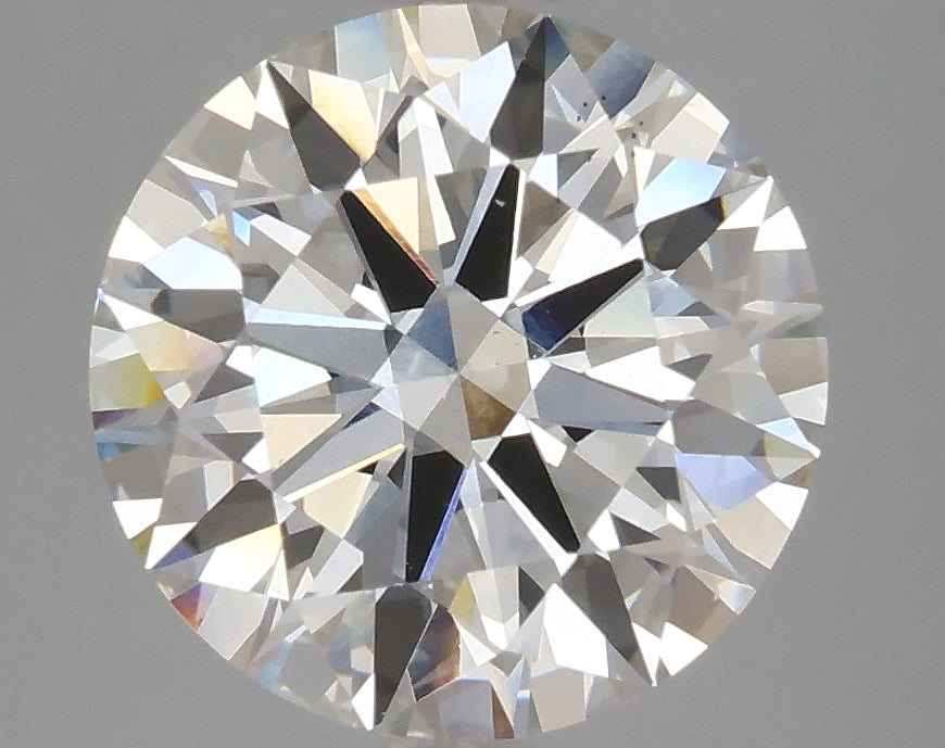 3.78 Carat Round Lab Grown Diamond