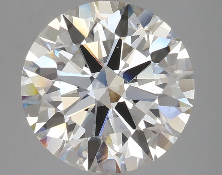 3.78 Carat Round Lab Grown Diamond