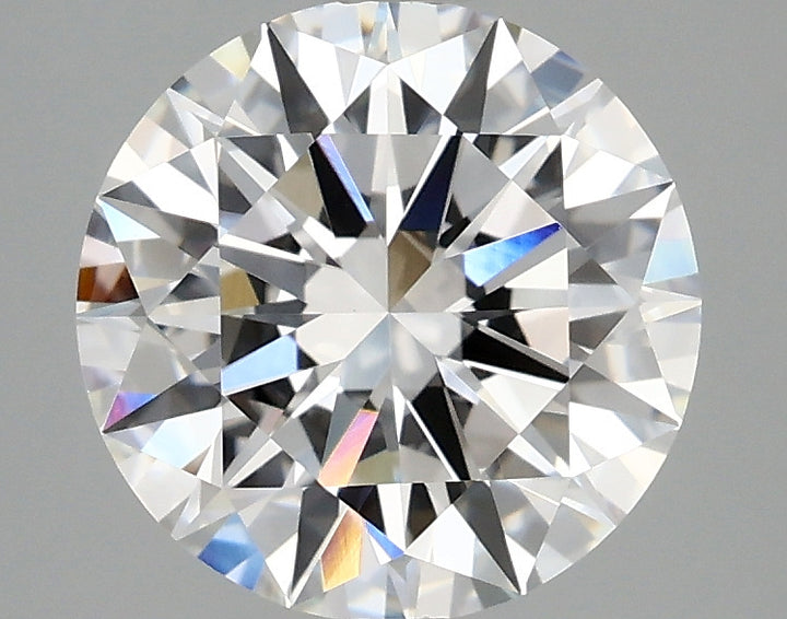 2.55 Carat Round Lab Grown Diamond