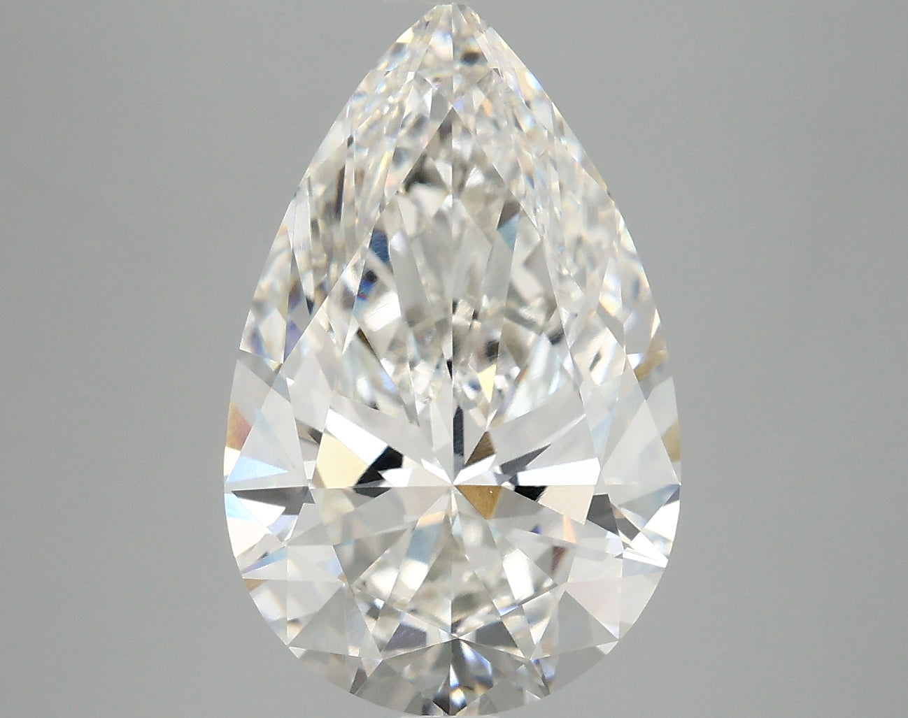 5.00 Carat Pear Lab Grown Diamond