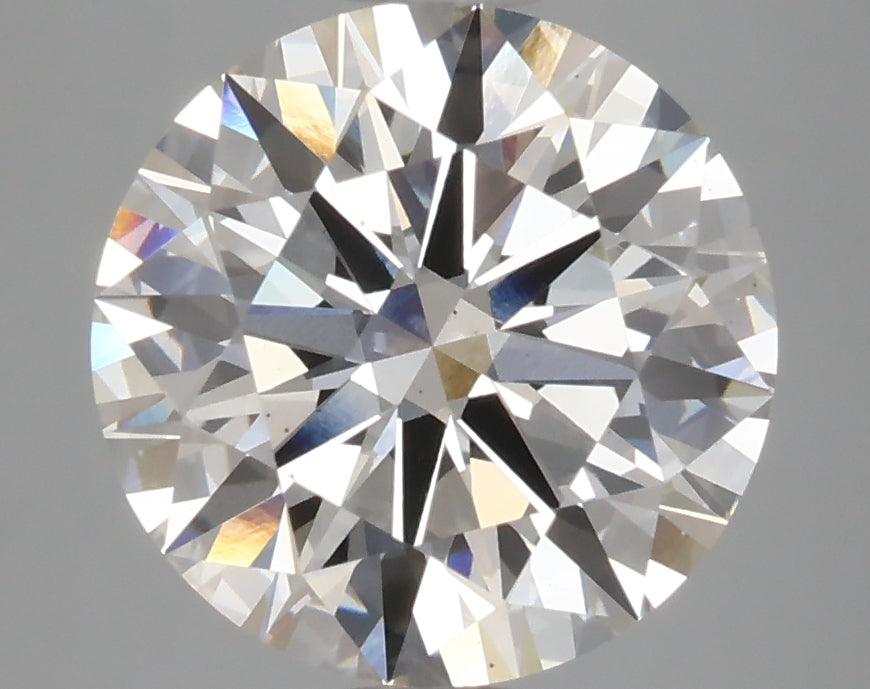 3.86 Carat Round Lab Grown Diamond