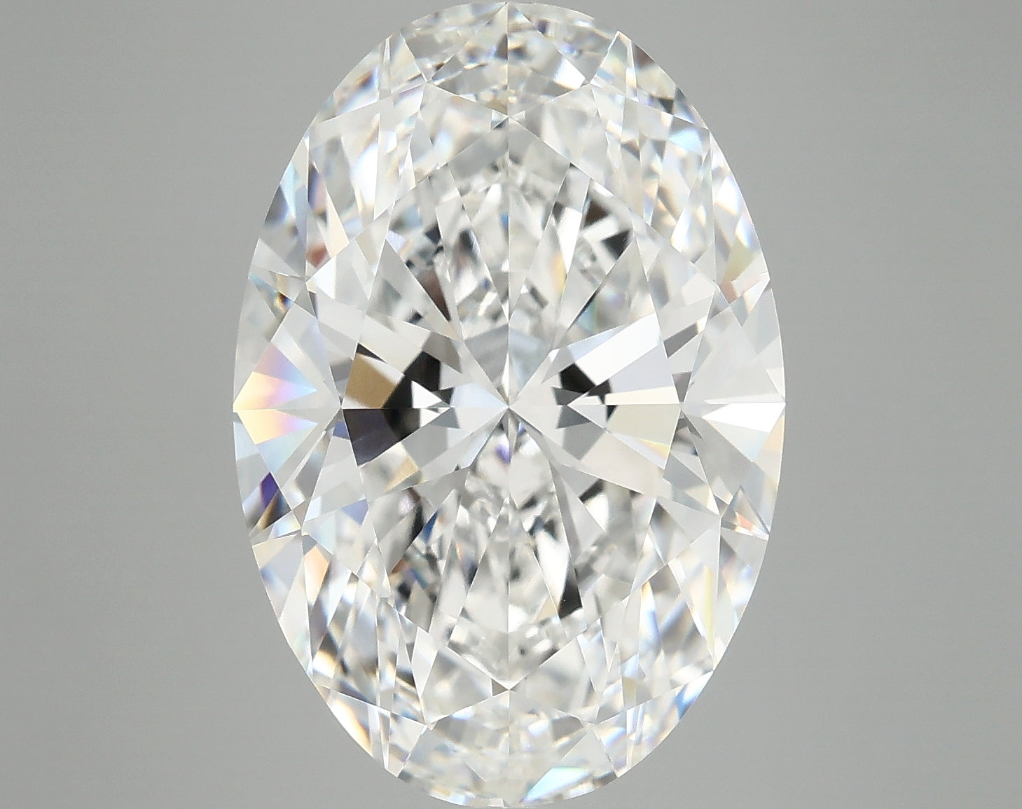 9.08 Carat Oval Lab Grown Diamond
