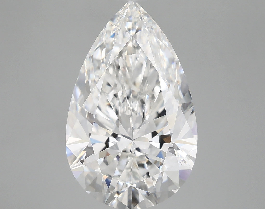 5.00 Carat Pear Lab Grown Diamond