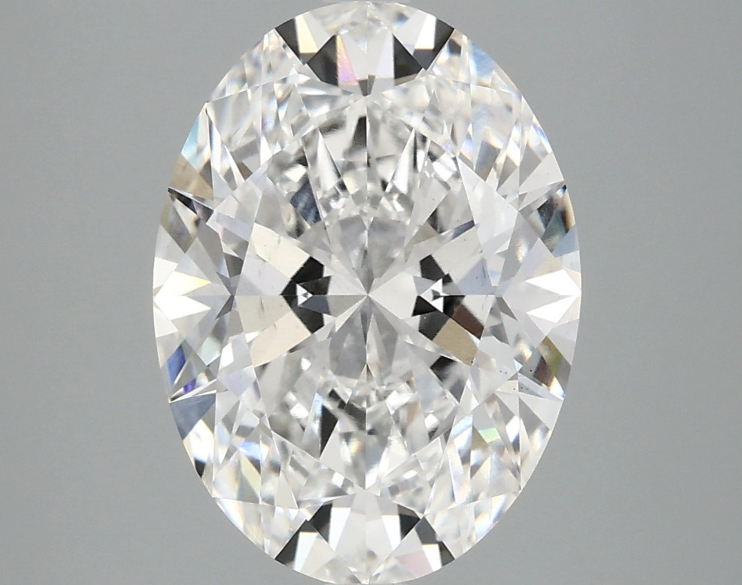 4.08 Carat Oval Lab Grown Diamond