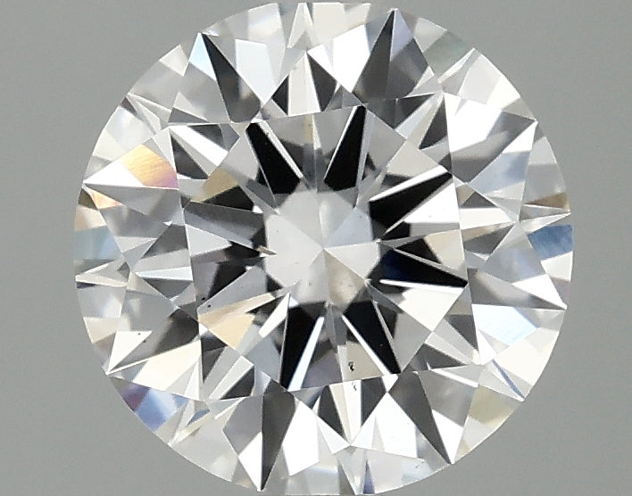 2.08 Carat Round Lab Grown Diamond