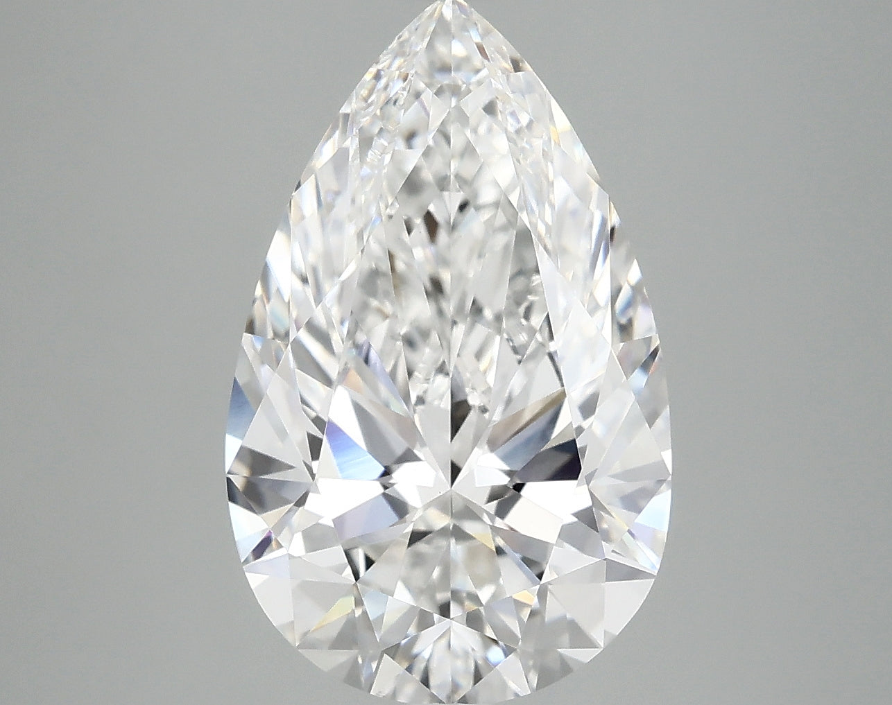 4.88 Carat Pear Lab Grown Diamond