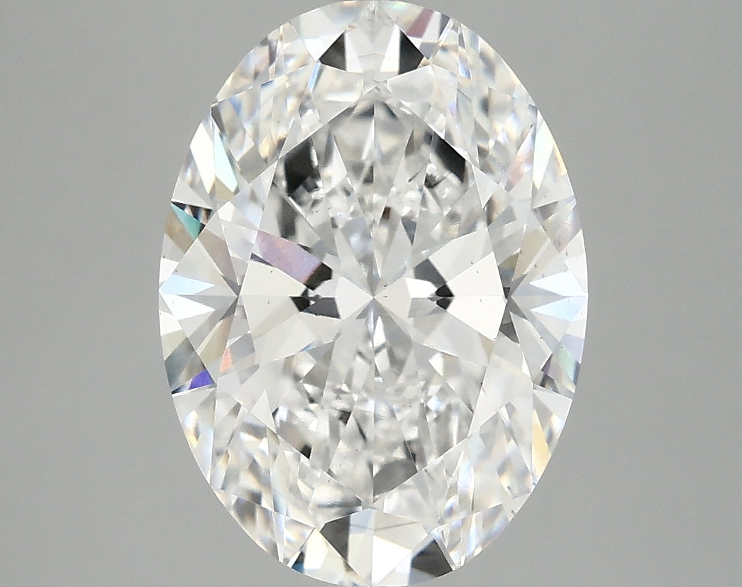 4.08 Carat Oval Lab Grown Diamond