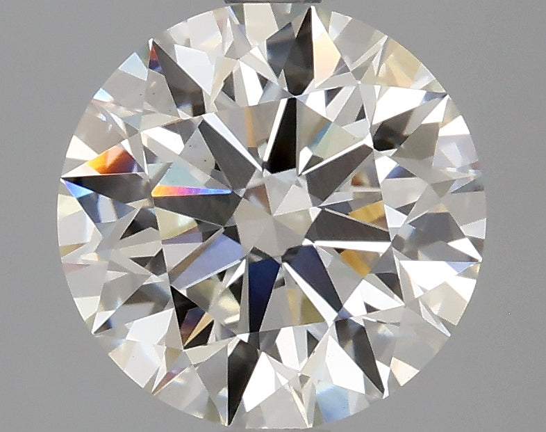 2.87 Carat Round Lab Grown Diamond