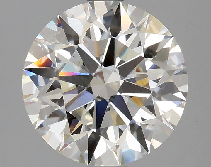 2.87 Carat Round Lab Grown Diamond