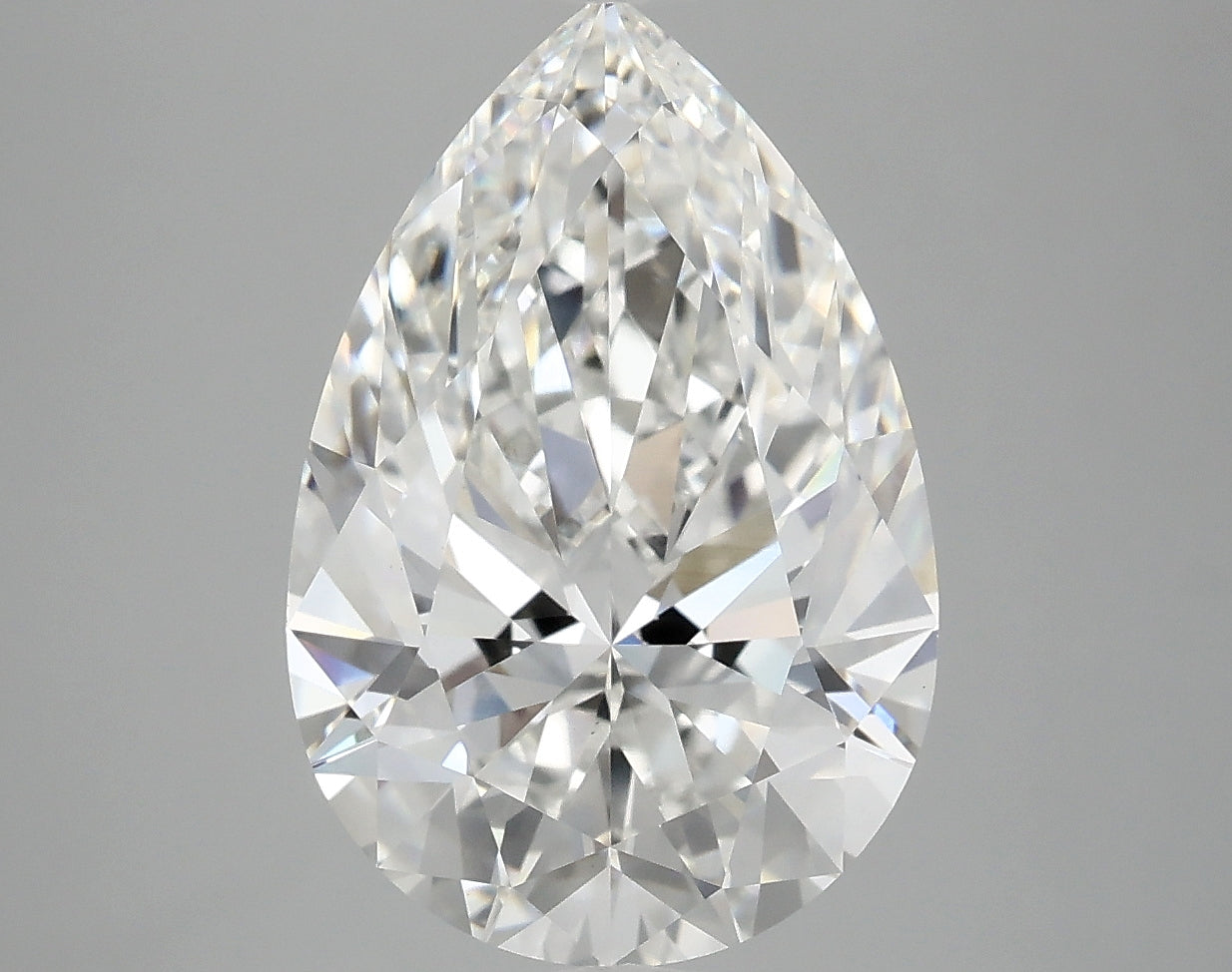 5.00 Carat Pear Lab Grown Diamond