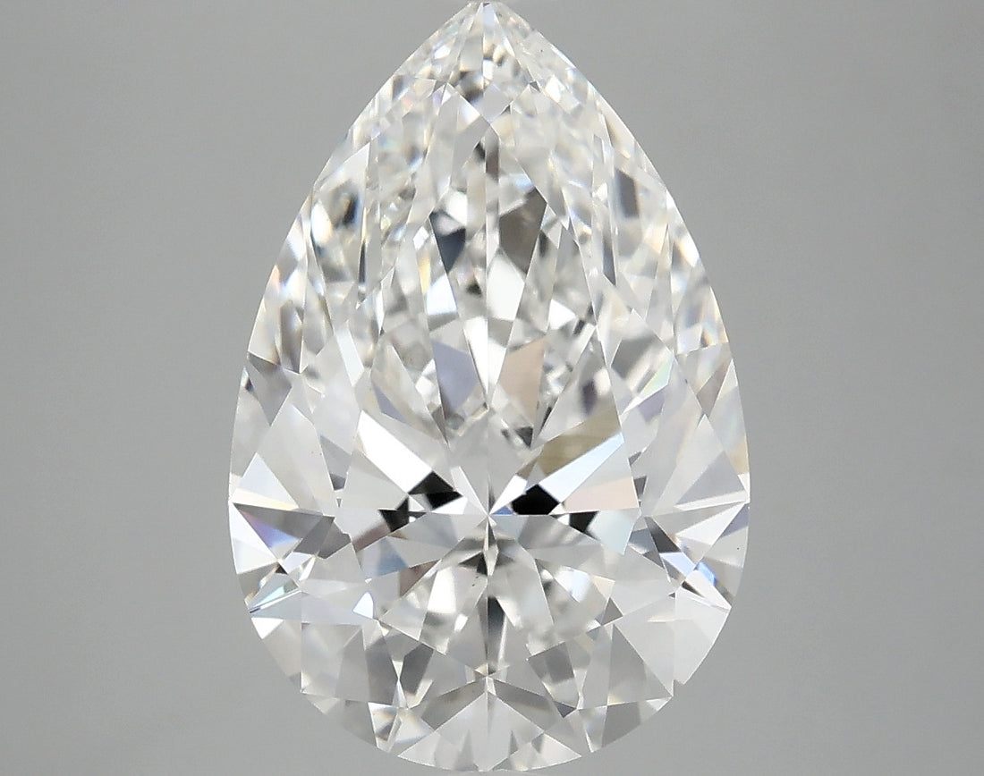 5.00 Carat Pear Lab Grown Diamond