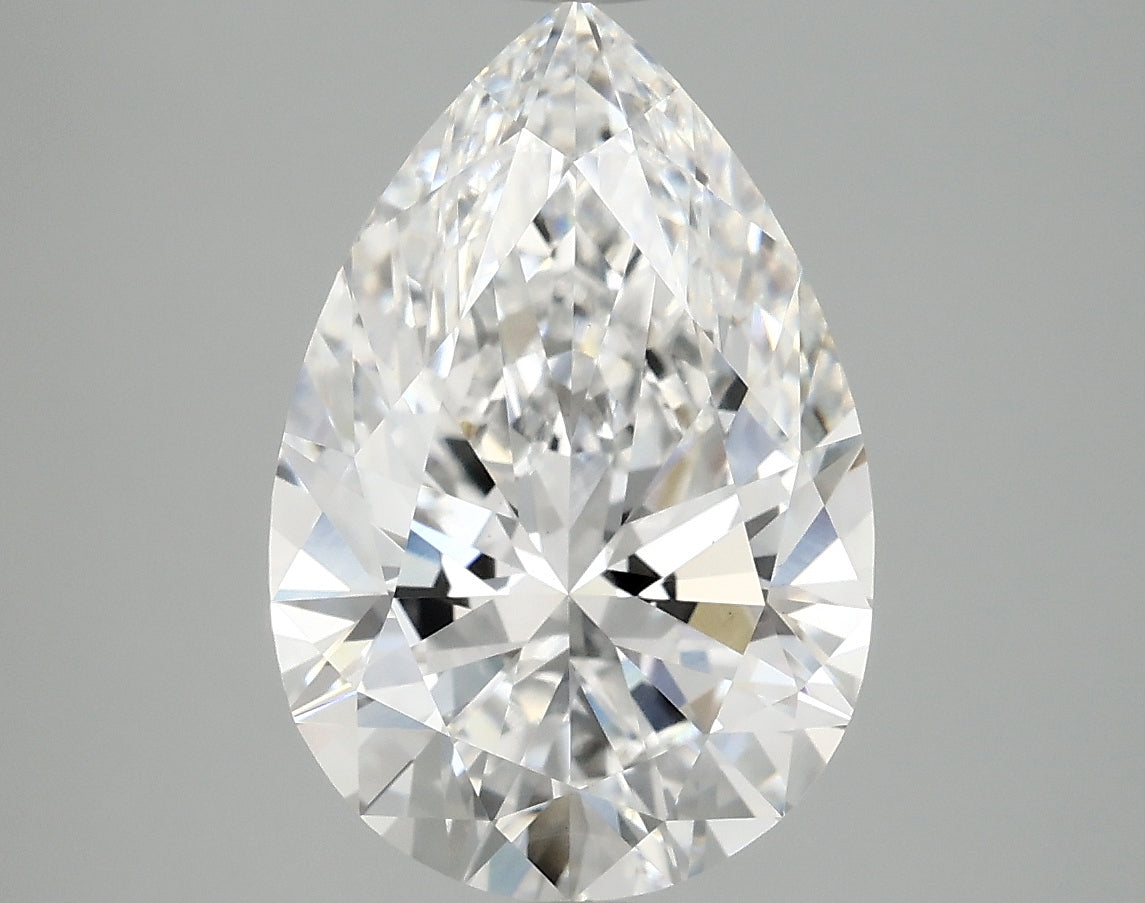 4.09 Carat Pear Lab Grown Diamond