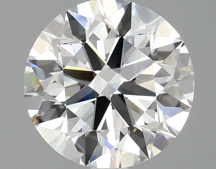 2.55 Carat Round Lab Grown Diamond