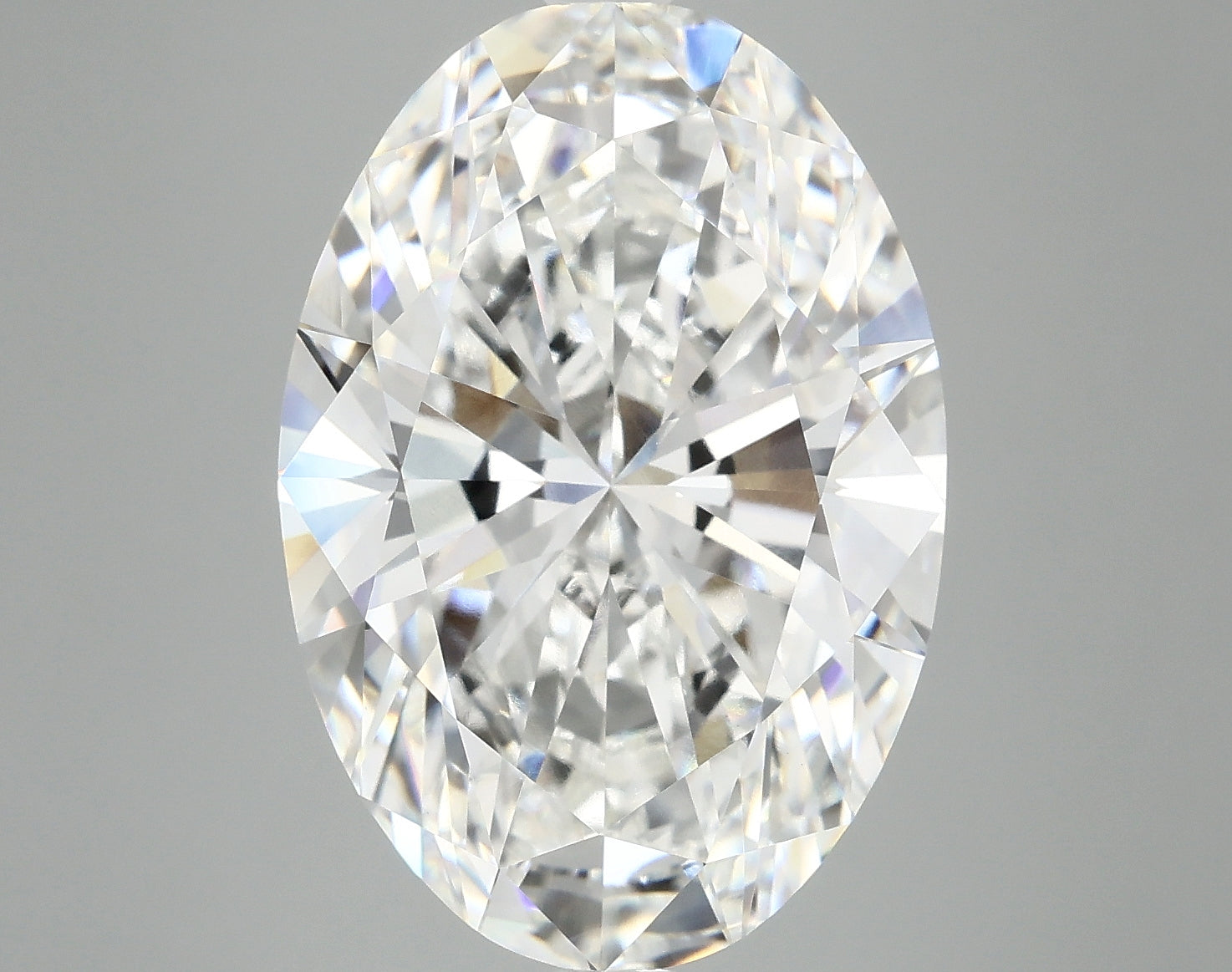 9.69 Carat Oval Lab Grown Diamond