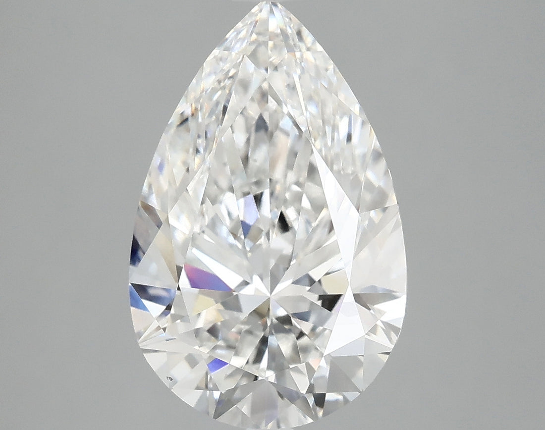 4.05 Carat Pear Lab Grown Diamond