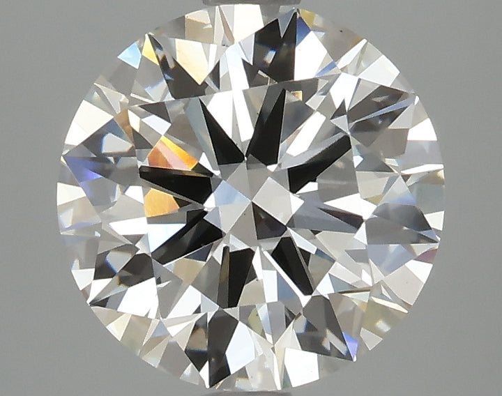 3.09 Carat Round Lab Grown Diamond