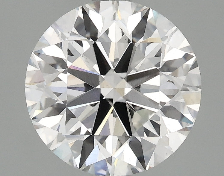 2.52 Carat Round Lab Grown Diamond