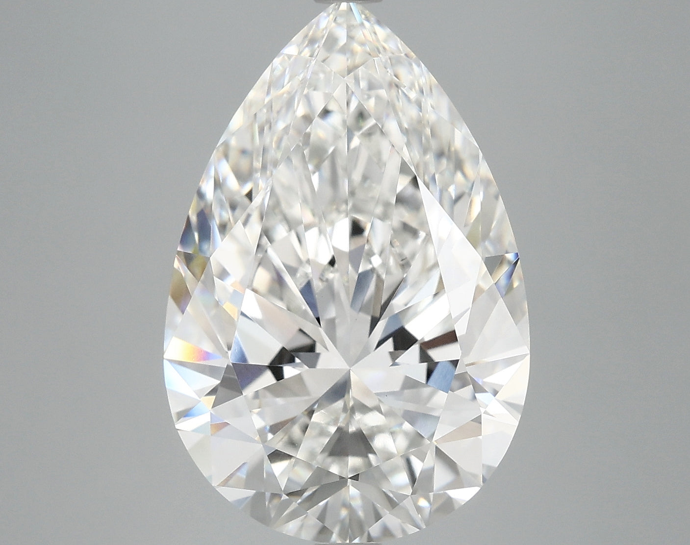 7.04 Carat Pear Lab Grown Diamond