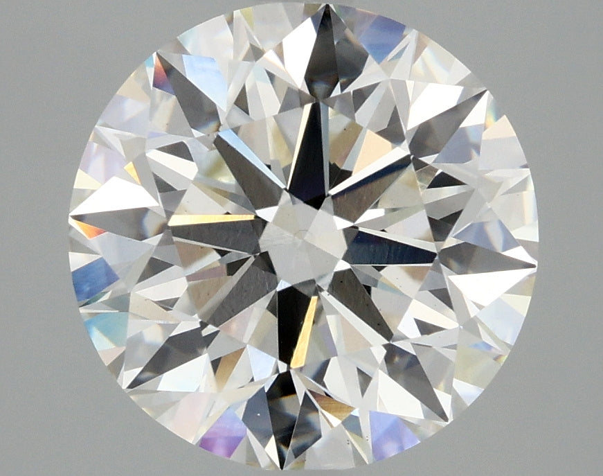 3.74 Carat Round Lab Grown Diamond