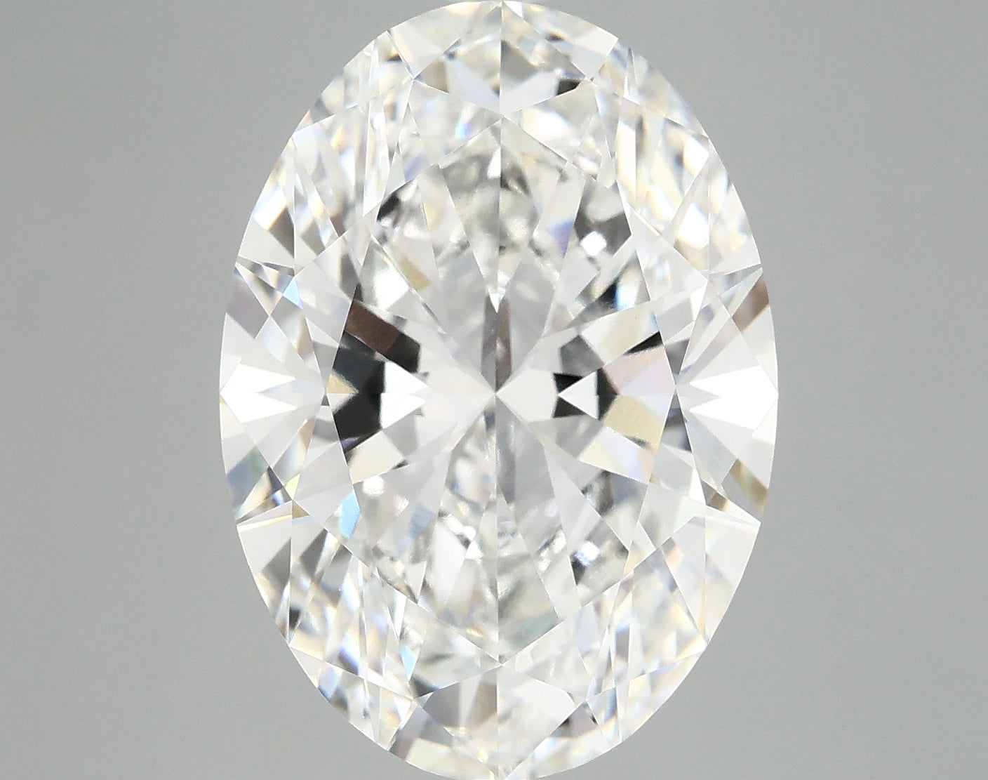 8.56 Carat Oval Lab Grown Diamond