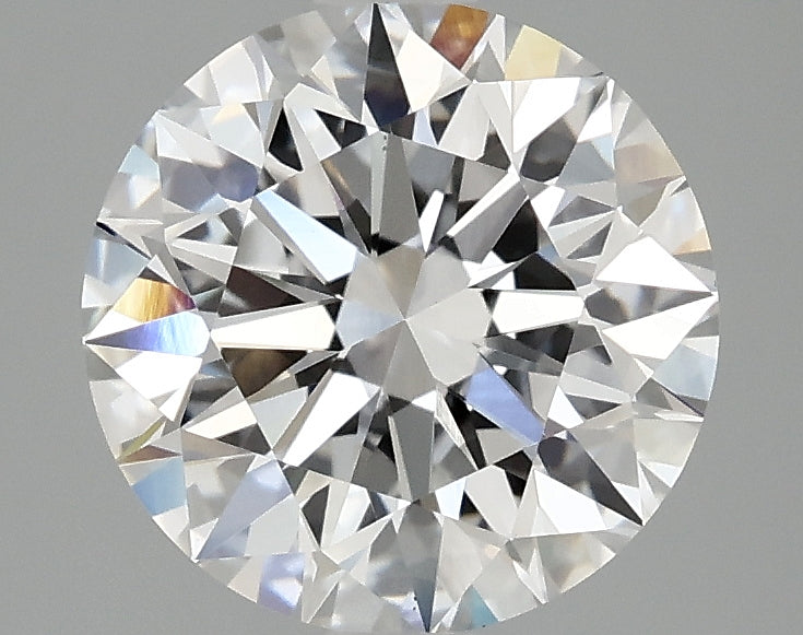 2.55 Carat Round Lab Grown Diamond