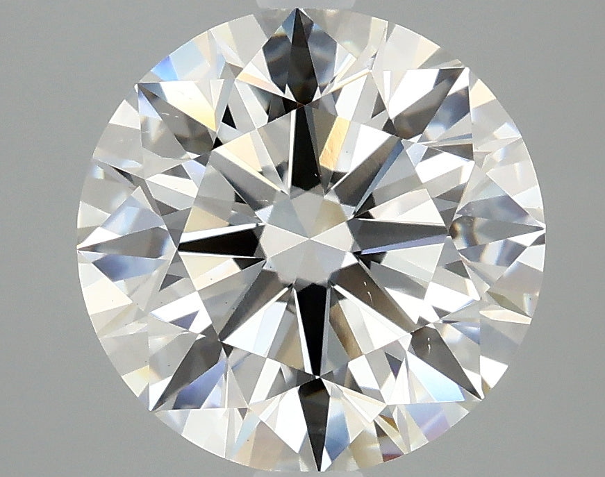 3.85 Carat Round Lab Grown Diamond