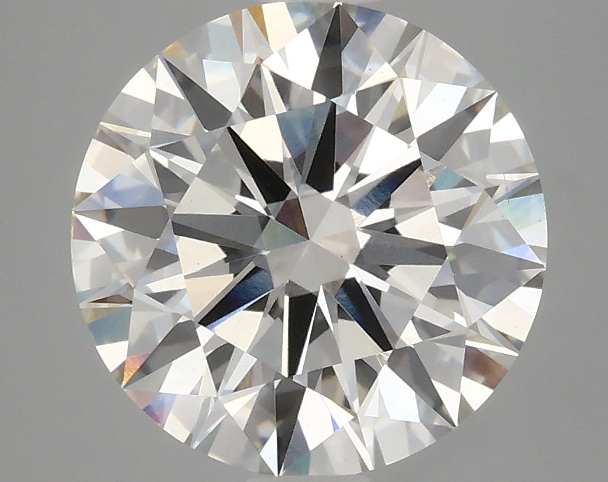 3.80 Carat Round Lab Grown Diamond