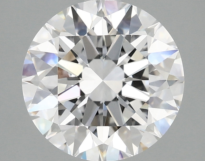3.08 Carat Round Lab Grown Diamond