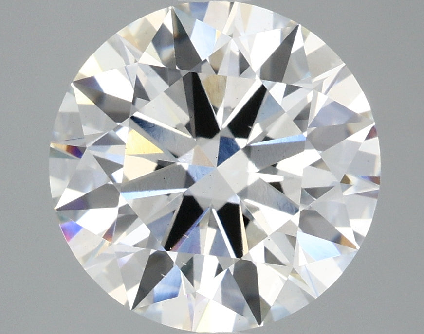 3.83 Carat Round Lab Grown Diamond