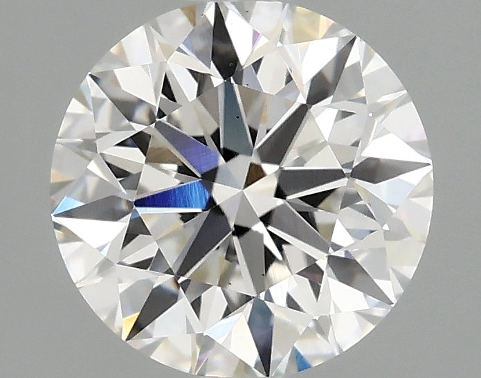 1.59 Carat Round Lab Grown Diamond