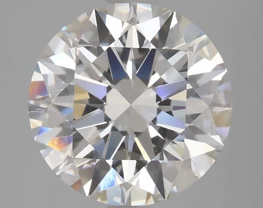 3.87 Carat Round Lab Grown Diamond