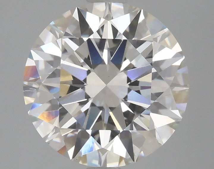 3.87 Carat Round Lab Grown Diamond