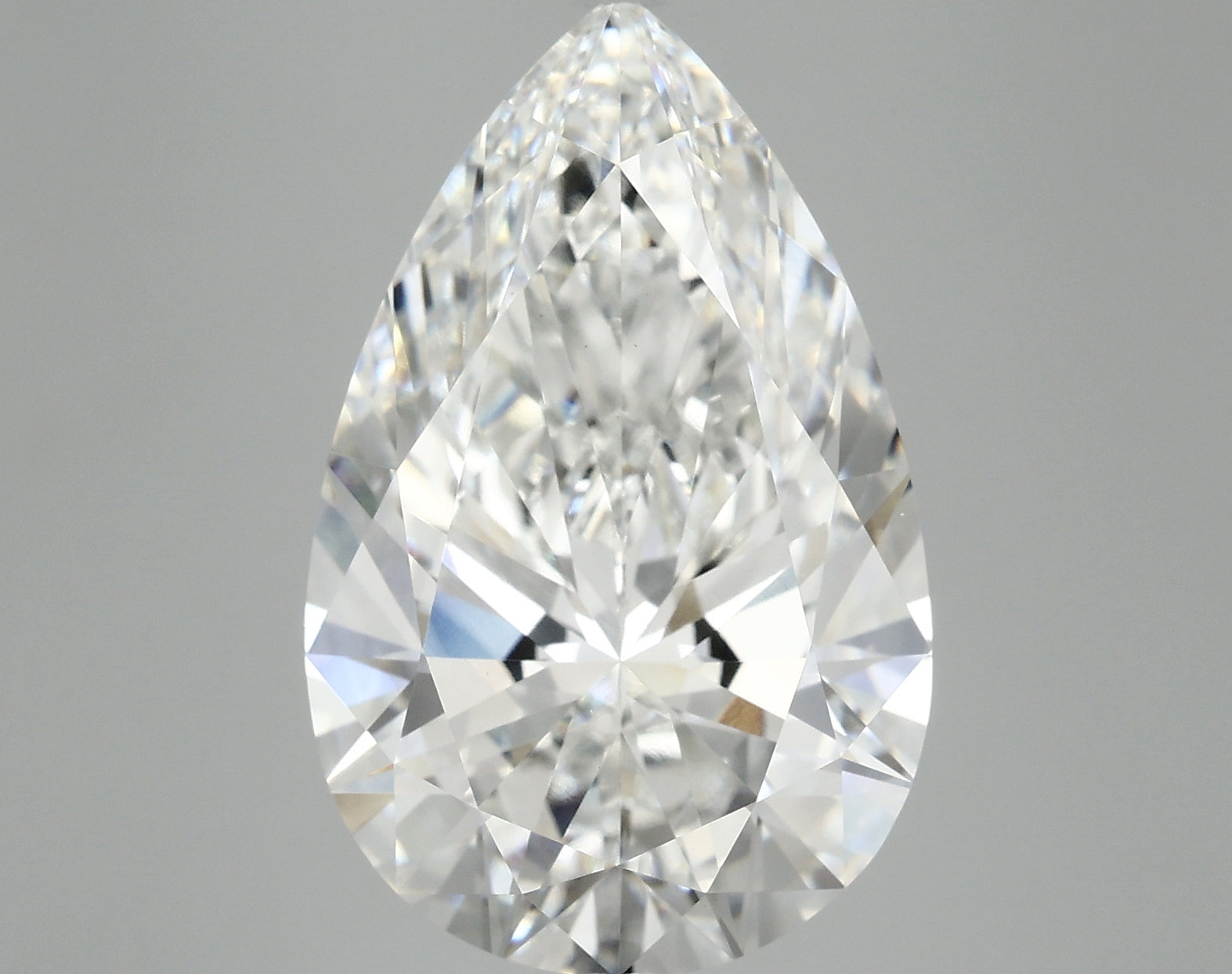 7.84 Carat Pear Lab Grown Diamond