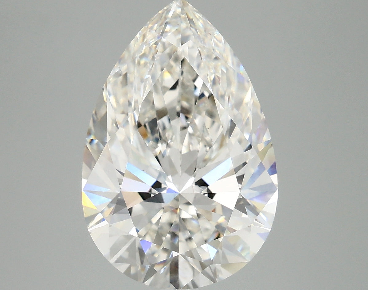 5.00 Carat Pear Lab Grown Diamond