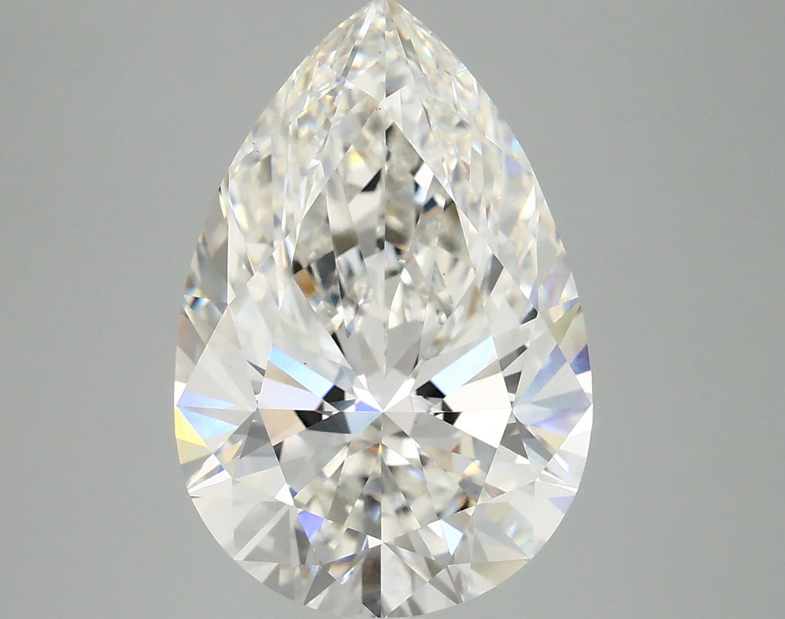5.00 Carat Pear Lab Grown Diamond