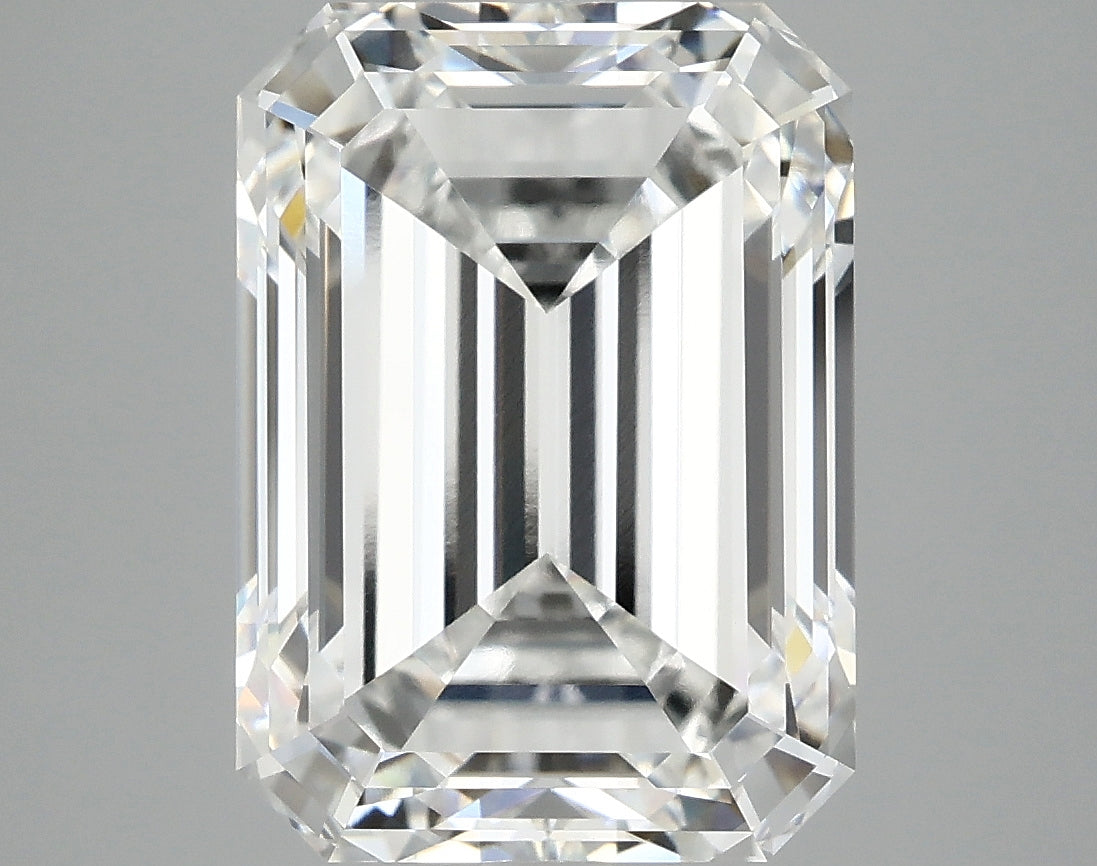 7.06 ct Emerald Diamond | E | VVS2 | EX